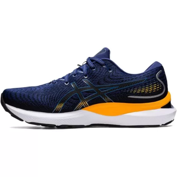 imageASICS Mens GelCumulus 24 Running ShoesDeep OceanAmber
