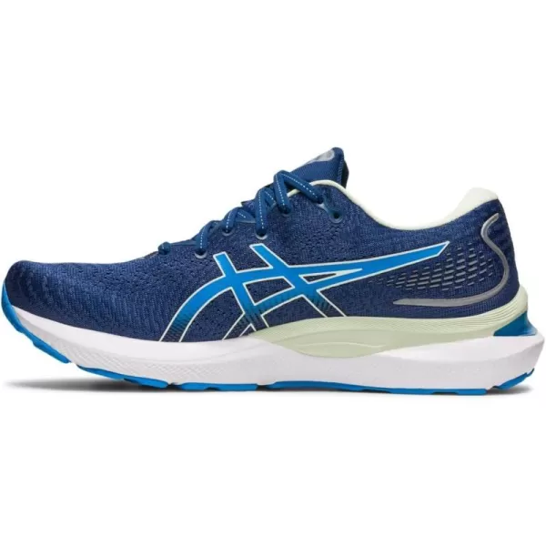 imageASICS Mens GelCumulus 24 Running ShoesMidnight BlueAzul Blue