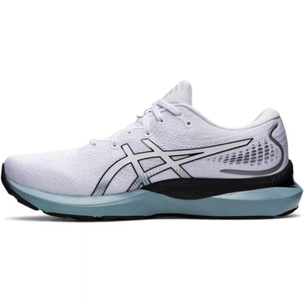 imageASICS Mens GelCumulus 24 Running ShoesWhiteBlack