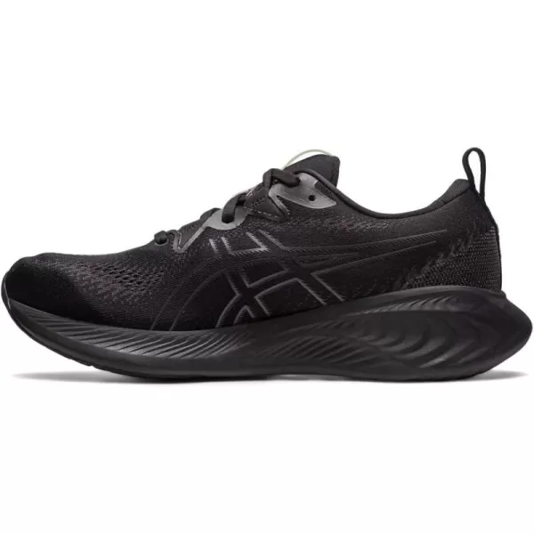 imageASICS Mens GelCumulus 25 Running ShoesBlackGunmetal