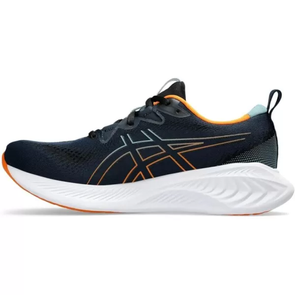 imageASICS Mens GelCumulus 25 Running ShoesFrench BlueBright Orange