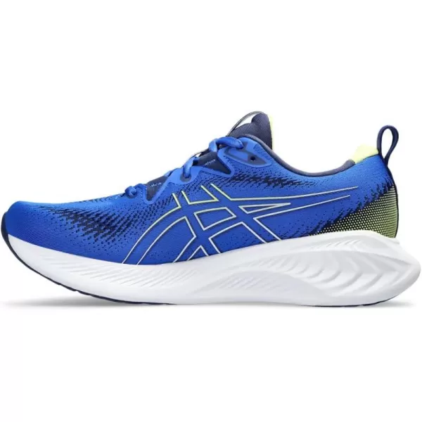 imageASICS Mens GelCumulus 25 Running ShoesIllusion BlueGlow Yellow