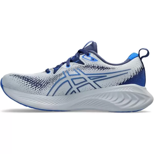 imageASICS Mens GelCumulus 25 Running ShoesPiedmont GreyIllusion Blue