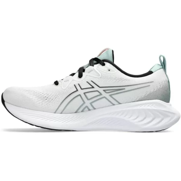 imageASICS Mens GelCumulus 25 Running ShoesWhiteBlack