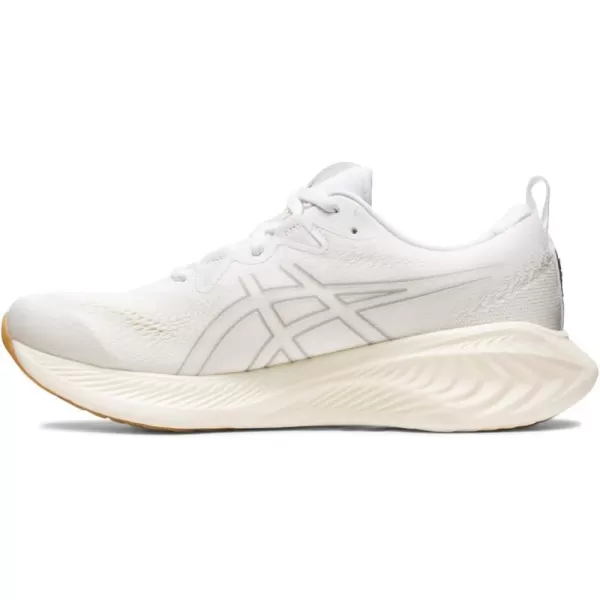 imageASICS Mens GelCumulus 25 Running ShoesWhiteWhite