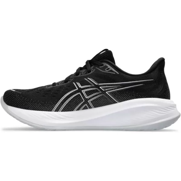 imageASICS Mens GelCumulus 26 Running ShoeBlackConcrete