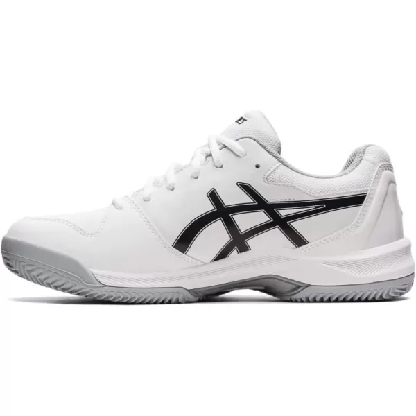 imageASICS Mens GelDedicate 7 Clay Tennis ShoesWhiteBlack
