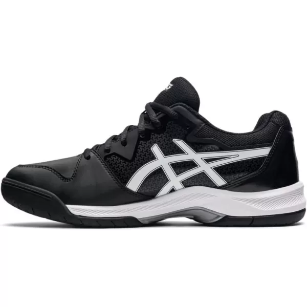imageASICS Mens GelDedicate 7 Tennis ShoesBlackWhite