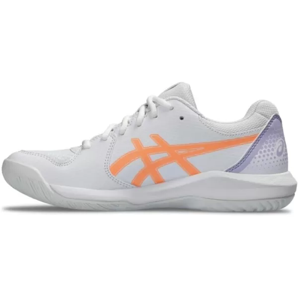 imageASICS Mens GelDedicate 8 Pickleball Tennis ShoeWhiteBright Sunstone