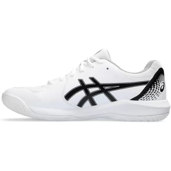 imageASICS Mens GelDedicate 8 Tennis ShoeWhiteBlack