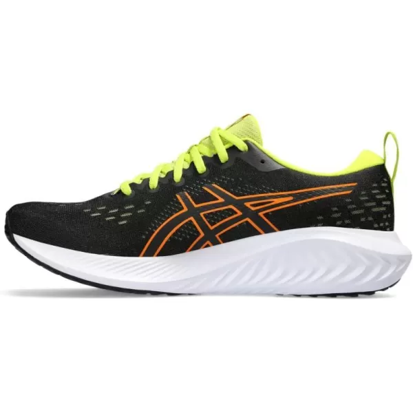 imageASICS Mens GelExcite 10 Running ShoesBlackBright Orange