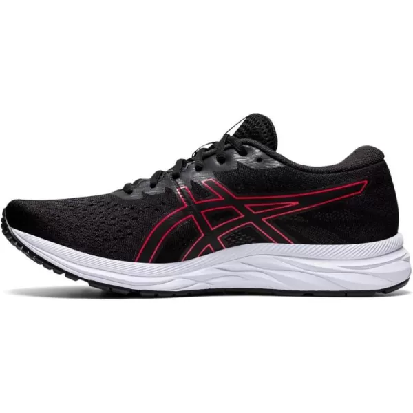 imageASICS Mens GelExcite 7 Running ShoesBlackClassic Red