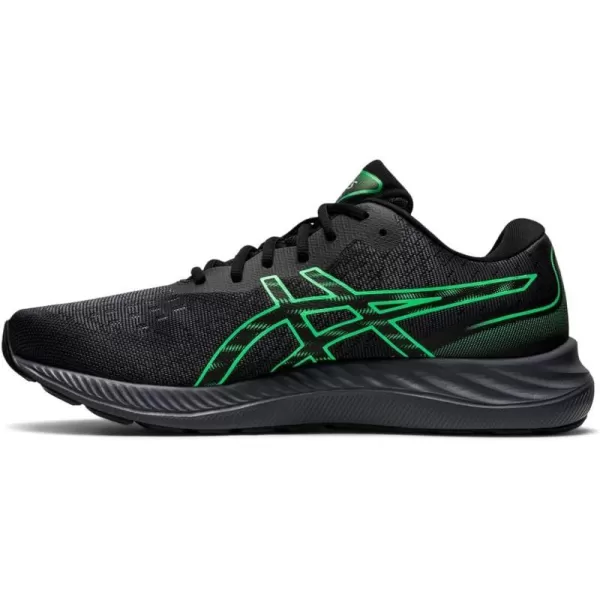 imageASICS Mens GelExcite 9 Running ShoesBlackNew Leaf