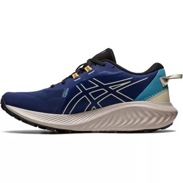 imageASICS Mens GelExcite Trail 2 Running ShoesDeep OceanDried Leaf Green
