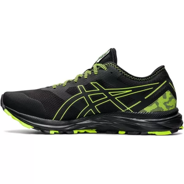 imageASICS Mens GelExcite Trail Running ShoesBlackHazard Green