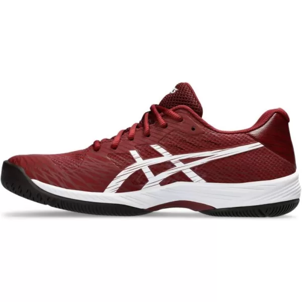 imageASICS Mens GelGame 9 Tennis ShoeAntique RedWhite