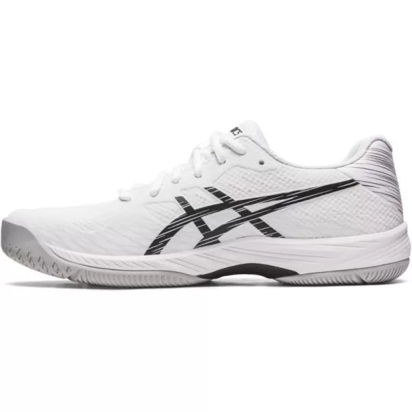 imageASICS Mens GelGame 9 Tennis ShoeWhiteBlack