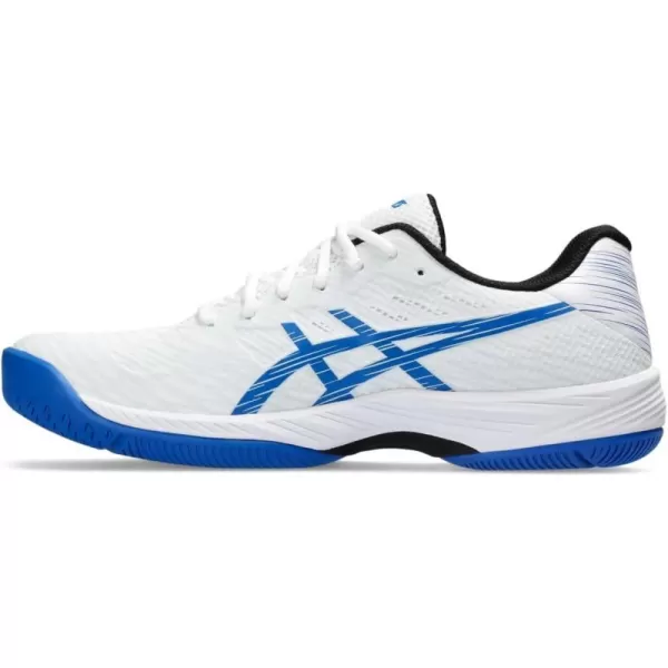 imageASICS Mens GelGame 9 Tennis ShoeWhiteTuna Blue