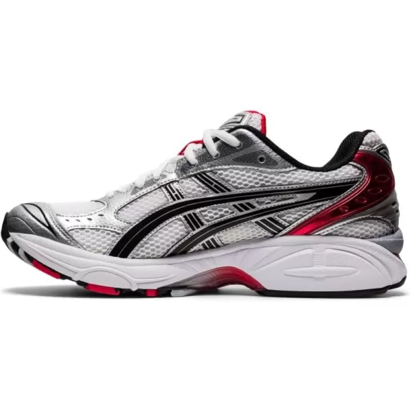 imageASICS Mens GelKayano 14 Sportstyle ShoeWhiteClassic Red
