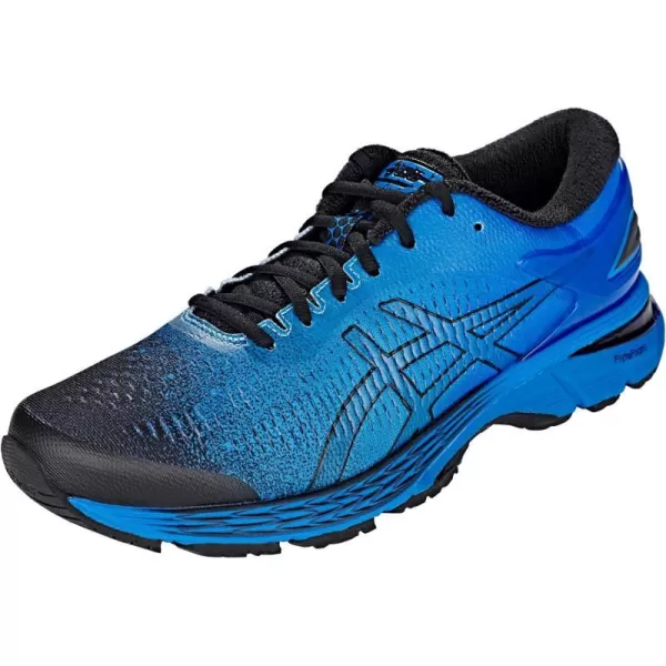 imageASICS Mens GelKayano 25 Running ShoeBlack Black Black 001