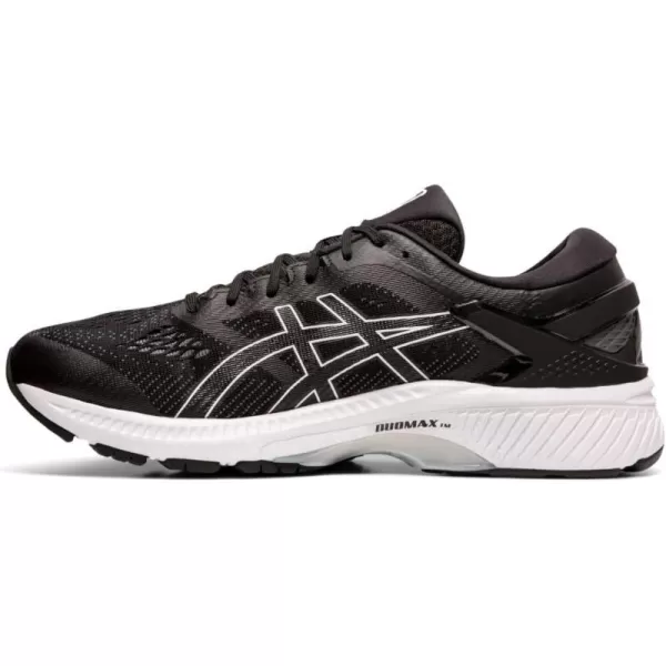 imageASICS Mens GelKayano 26 Running ShoesBlackWhite