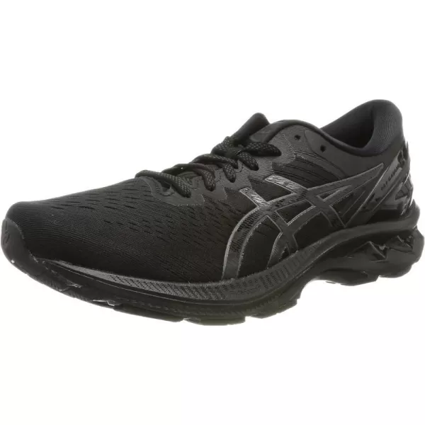 imageASICS Mens GelKayano 27 Running ShoesBlackBlack