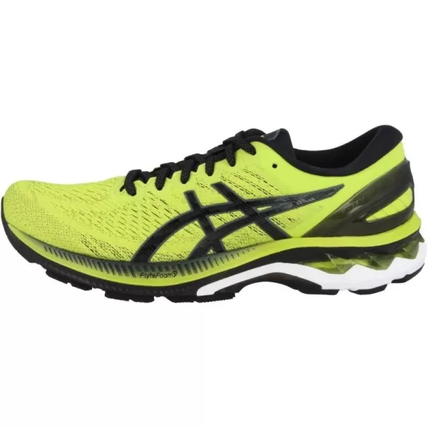 imageASICS Mens GelKayano 27 Running ShoesLime Zest Black