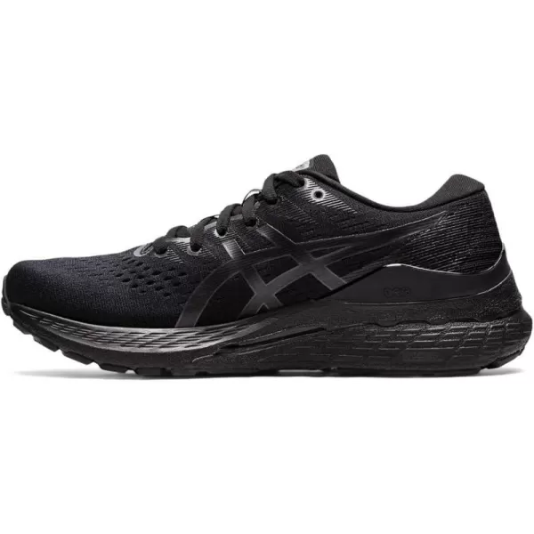 imageASICS Mens GelKayano 28 Running ShoesBlackGraphite Grey