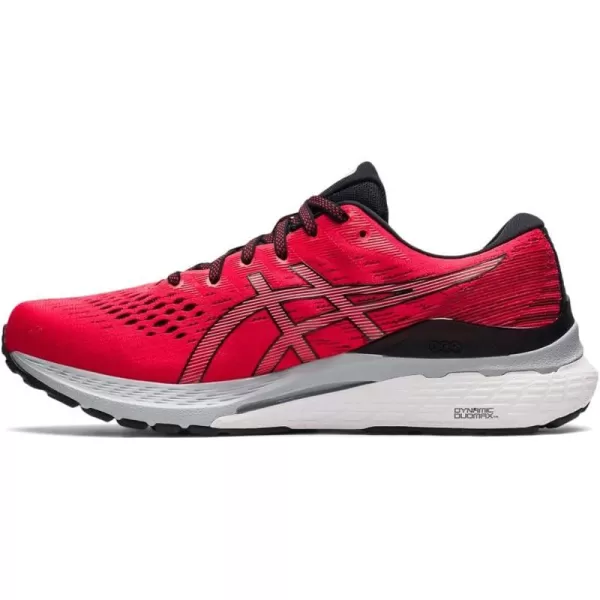 imageASICS Mens GelKayano 28 Running ShoesElectric RedBlack