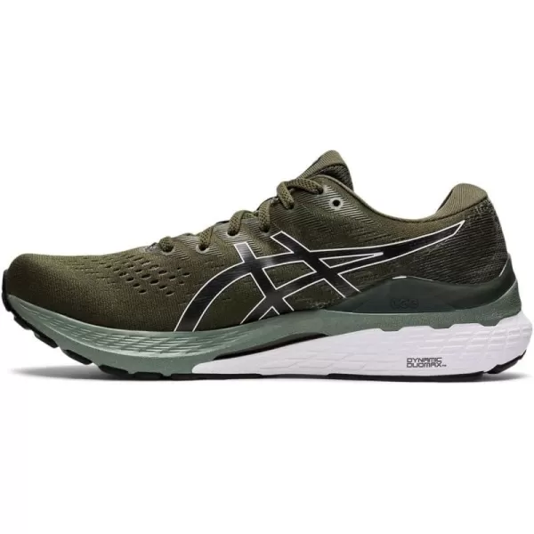 imageASICS Mens GelKayano 28 Running ShoesOlive CanvasBlack