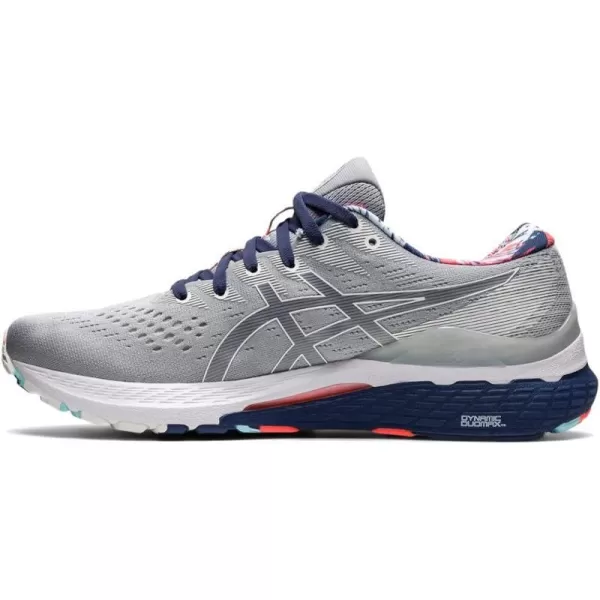 imageASICS Mens GelKayano 28 Running ShoesPiedmont GreyThunder Blue