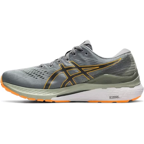 imageASICS Mens GelKayano 28 Running ShoesSheet RockOrange Pop