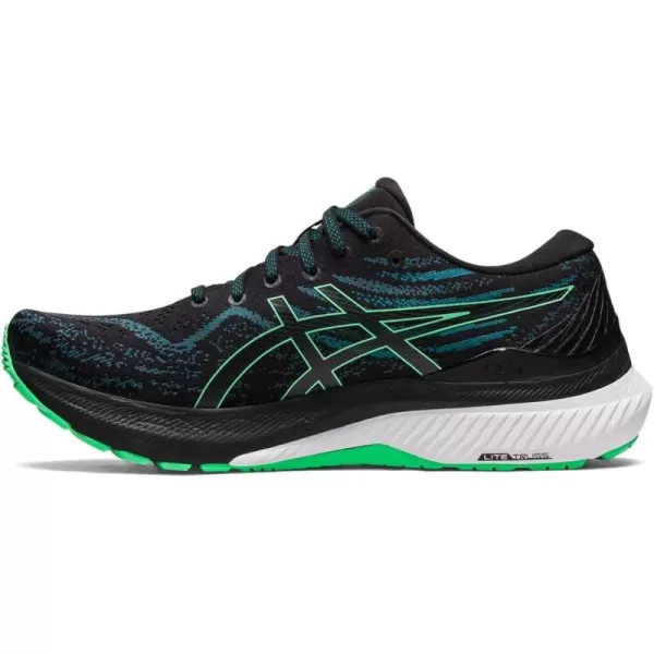 imageASICS Mens GelKayano 29 Running ShoesBlackNew Leaf