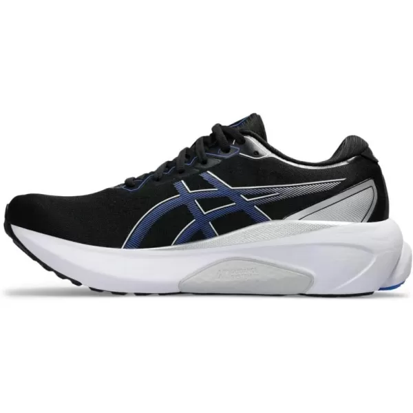 imageASICS Mens GelKayano 30 Running ShoesBlackIllusion Blue