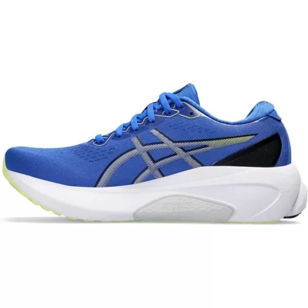 imageASICS Mens GelKayano 30 Running ShoesIllusion BlueGlow Yellow