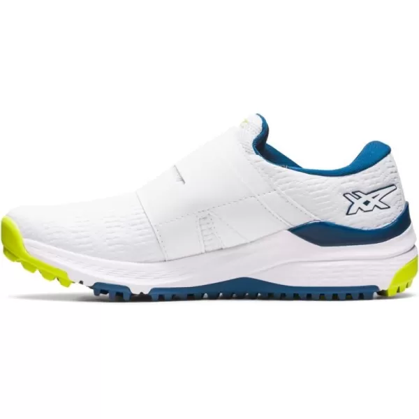imageASICS Mens GelKayano ACE BOA Golf ShoesWhiteMako Blue