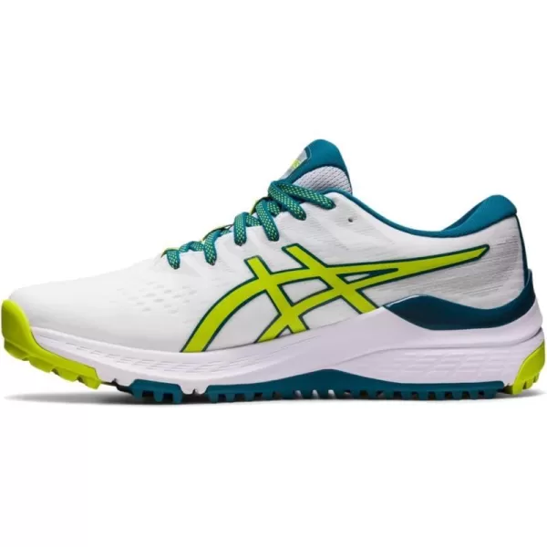 imageASICS Mens GelKayano ACE Golf ShoesWhiteNeon Lime