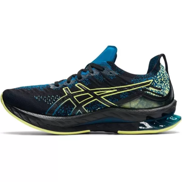 imageASICS Mens GelKinsei Blast Running ShoesBlackGlow Yellow