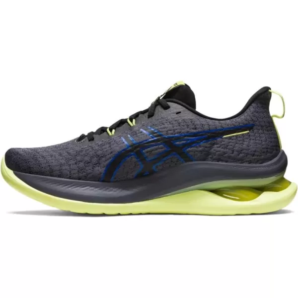 imageASICS Mens GelKinsei MAX Running ShoesCarrier GreyIllusion Blue