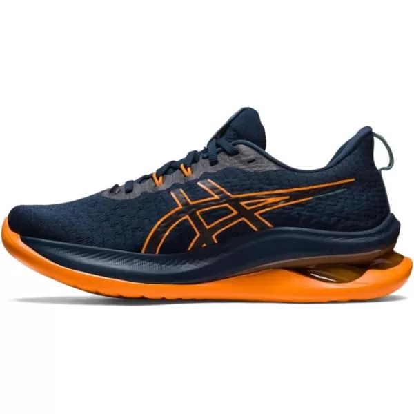 imageASICS Mens GelKinsei MAX Running ShoesFrench BlueBright Orange
