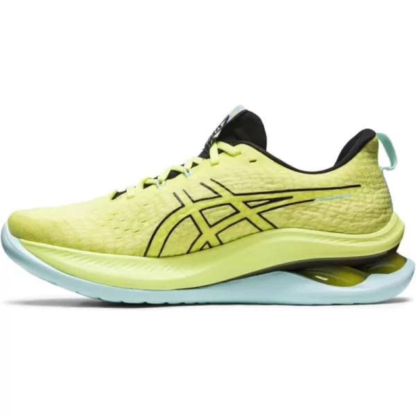 imageASICS Mens GelKinsei MAX Running ShoesGlow YellowBlack