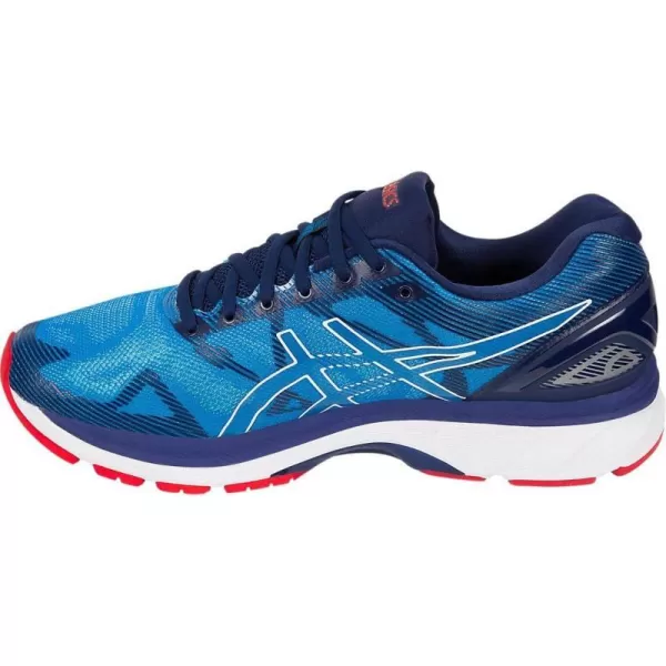 imageASICS Mens GelNimbus 19 Running ShoesDiva BlueWhiteIndigo Blue