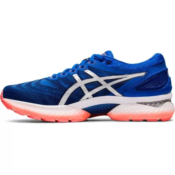 imageASICS Mens GelNimbus 22 Running ShoesTuna BluePure Silver