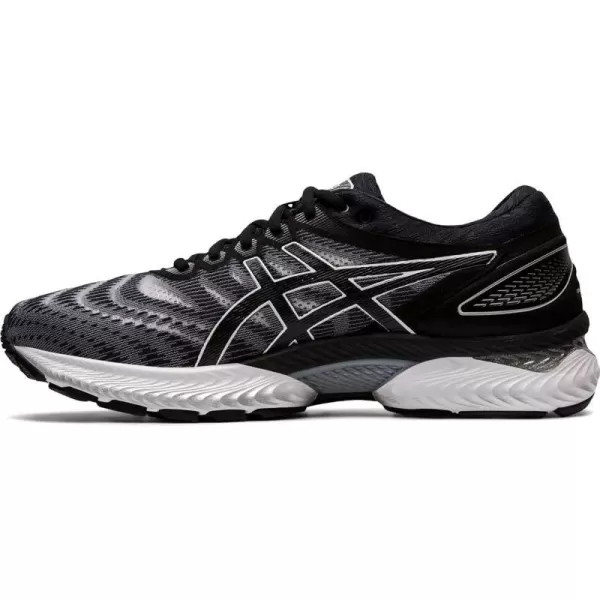 imageASICS Mens GelNimbus 22 Running ShoesWhiteBlack