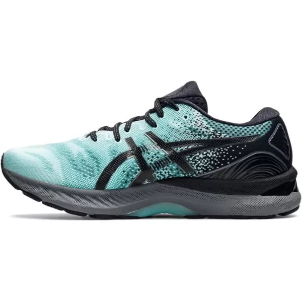 imageASICS Mens GelNimbus 23 Running ShoesClear BlueGunmetal