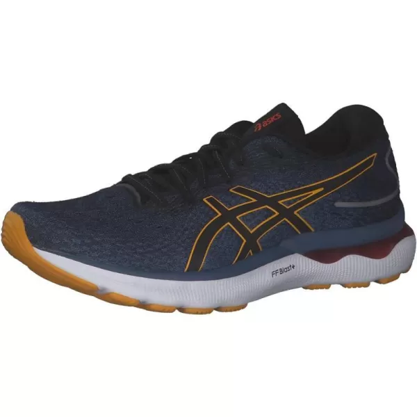 imageASICS Mens GelNimbus 24 Platinum Running ShoesBlue