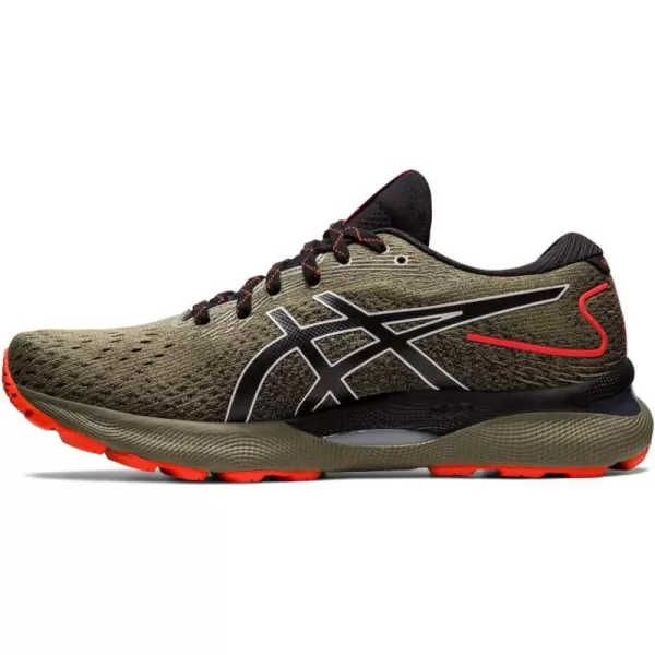 imageASICS Mens GelNimbus 24 Trail Running ShoesNature BathingOlive