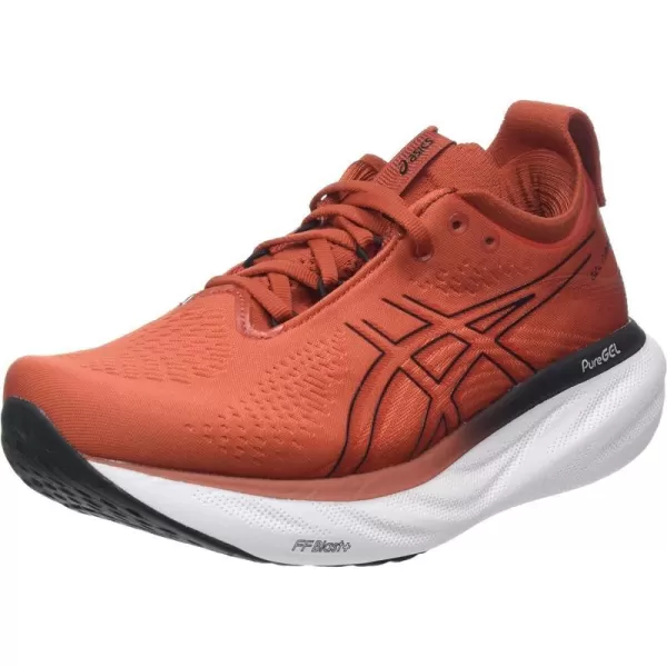 imageASICS Mens GelNimbus 25 Running ShoesLait D pices Noir