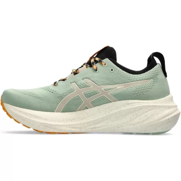 imageASICS Mens GelNimbus 26 Running ShoeNature BathingFellow Yellow