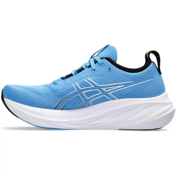 imageASICS Mens GelNimbus 26 Running ShoeWaterscapeBlack